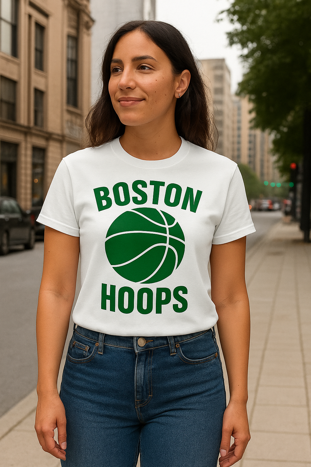 Boston Celtics Energy — “Hoops Pride” Premium Fan Tee