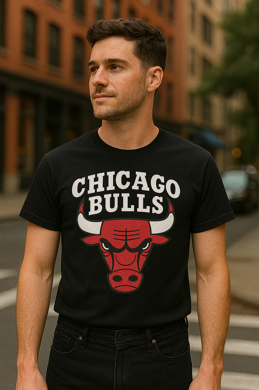 Chicago Bulls Energy — “Windy City Hoops” Premium Fan Tee