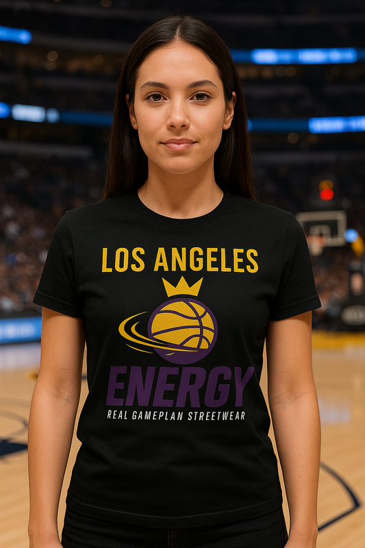 Los Angeles Energy – Crowned Hoops Unisex Tee