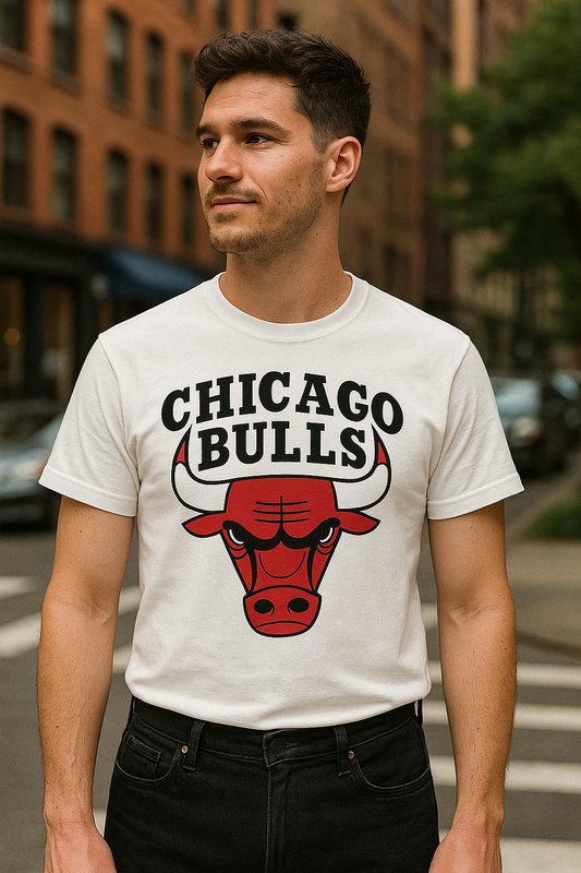 Chicago Bulls Energy — “Windy City Hoops” Premium Fan Tee