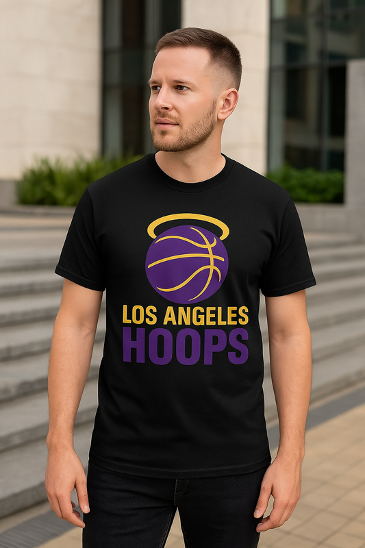 “Los Angeles Lakers Energy – Premium Cotton Fan Tee”