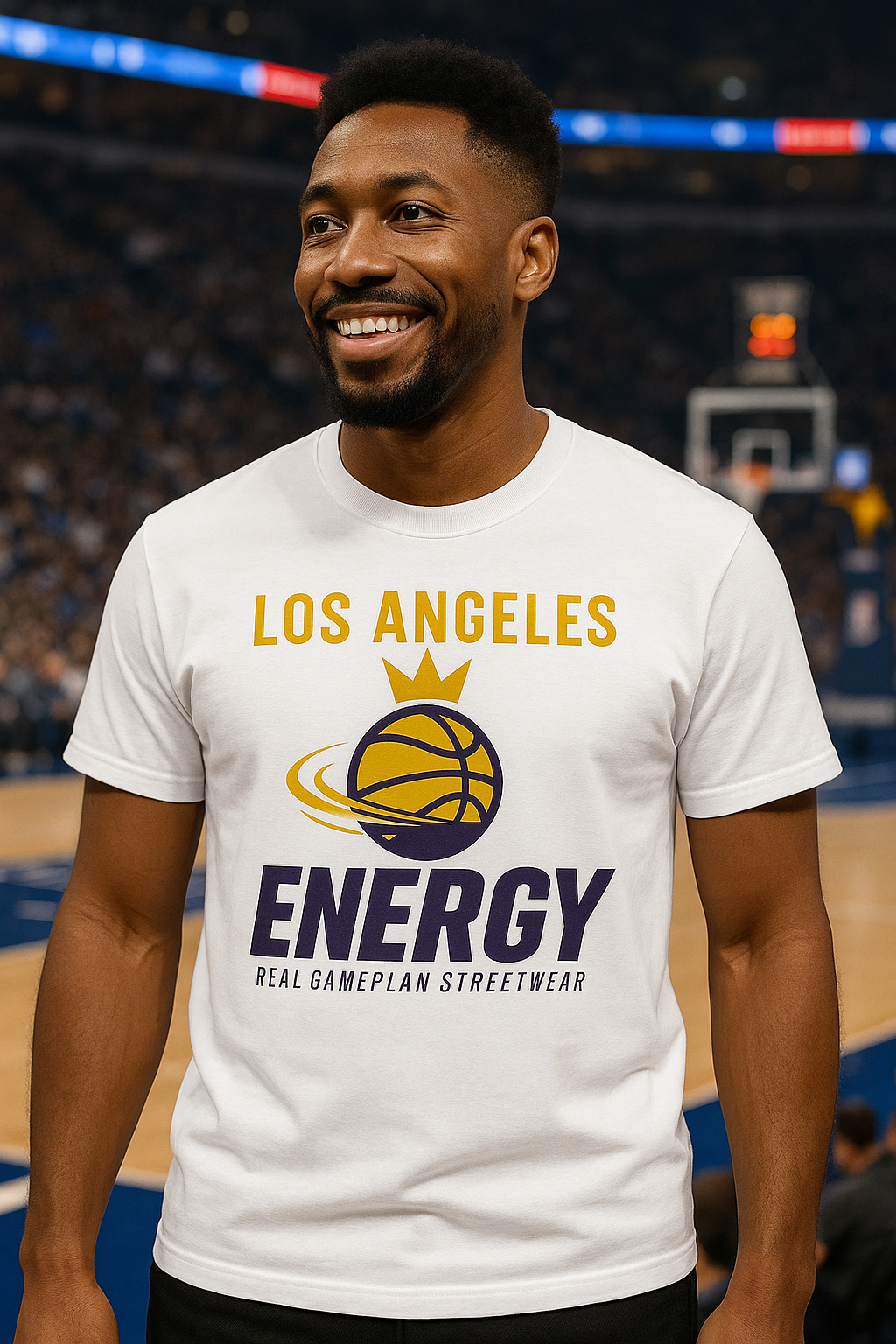 Los Angeles Energy – Crowned Hoops Unisex Tee